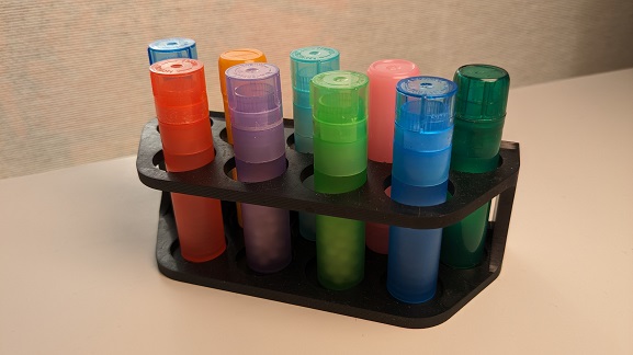 SUPPORTS 9 TUBES, fichier pour impression 3D